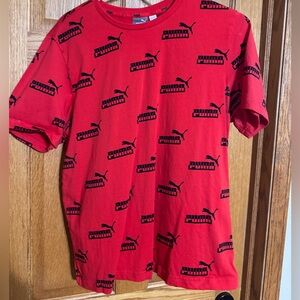 Puma Red Men’s Tee